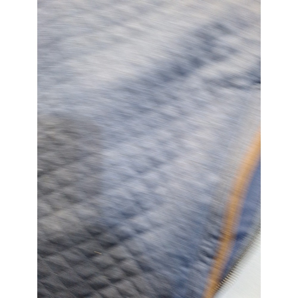 Daniel Cremieux Men's 4XB Blue Quilted Full Zip Vest Suede Shoulder Trim Preppy - Picture 6 of 10
